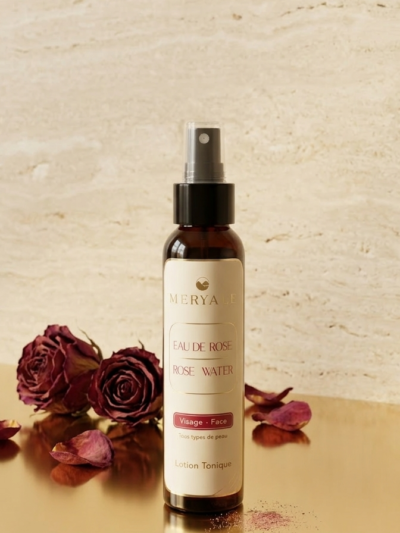 Lotion Tonique à L’eau de Rose- Douceur & Éclat